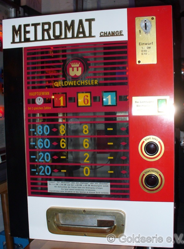 Change, Metromat, Winkler, 1962 Change, Metromat, Winkler, 1962